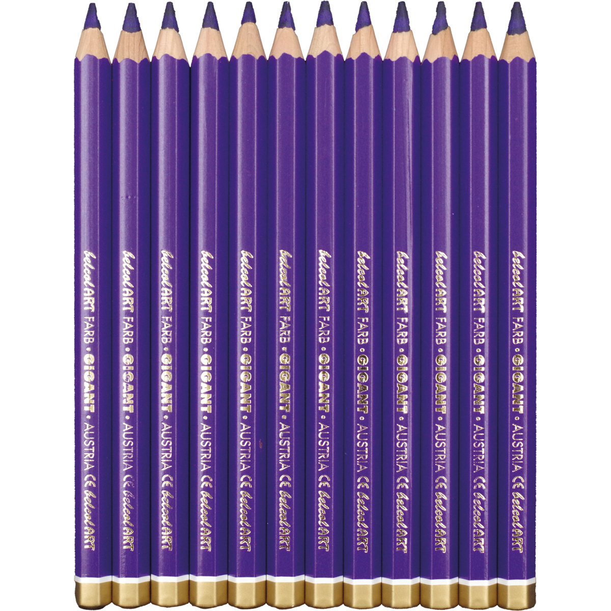 Buntstifte, Holzstifte, Violett, Rundholz, 0.3cm Spitze