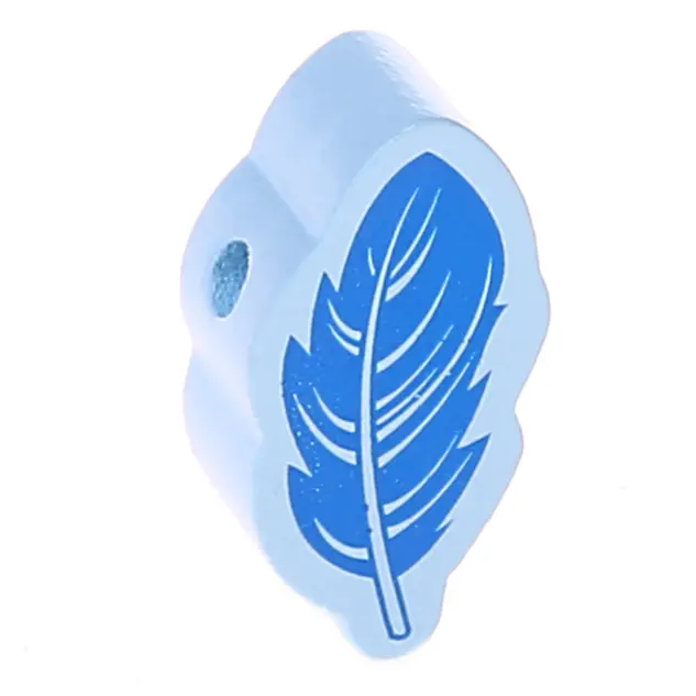 Motif bead feather baby blue 326 in stock 