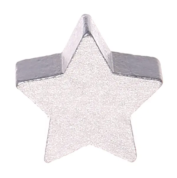 Motivperle Stern mini silber 842 auf Lager