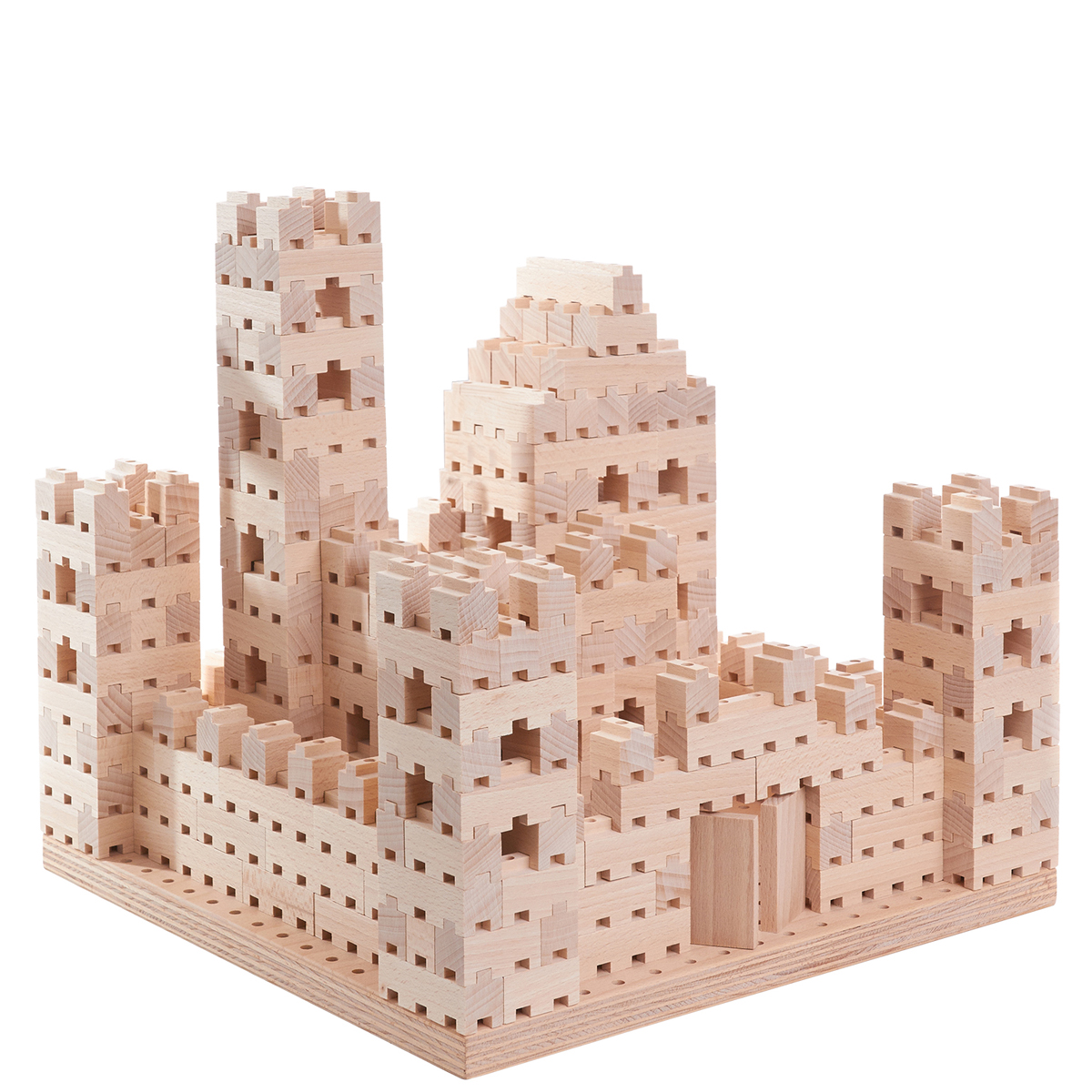 Holzbaukasten, Holzblockbau, Sandkasten, Kastenset, Konstruktionsteile