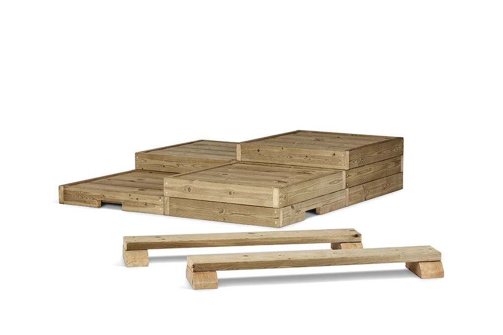 Holzkisten, Paletten, Holzstapel, Holzplattform, Holzboden, Holzpalette, Palettenboden, Holzplattform, Holzstufen, Kiefernholz