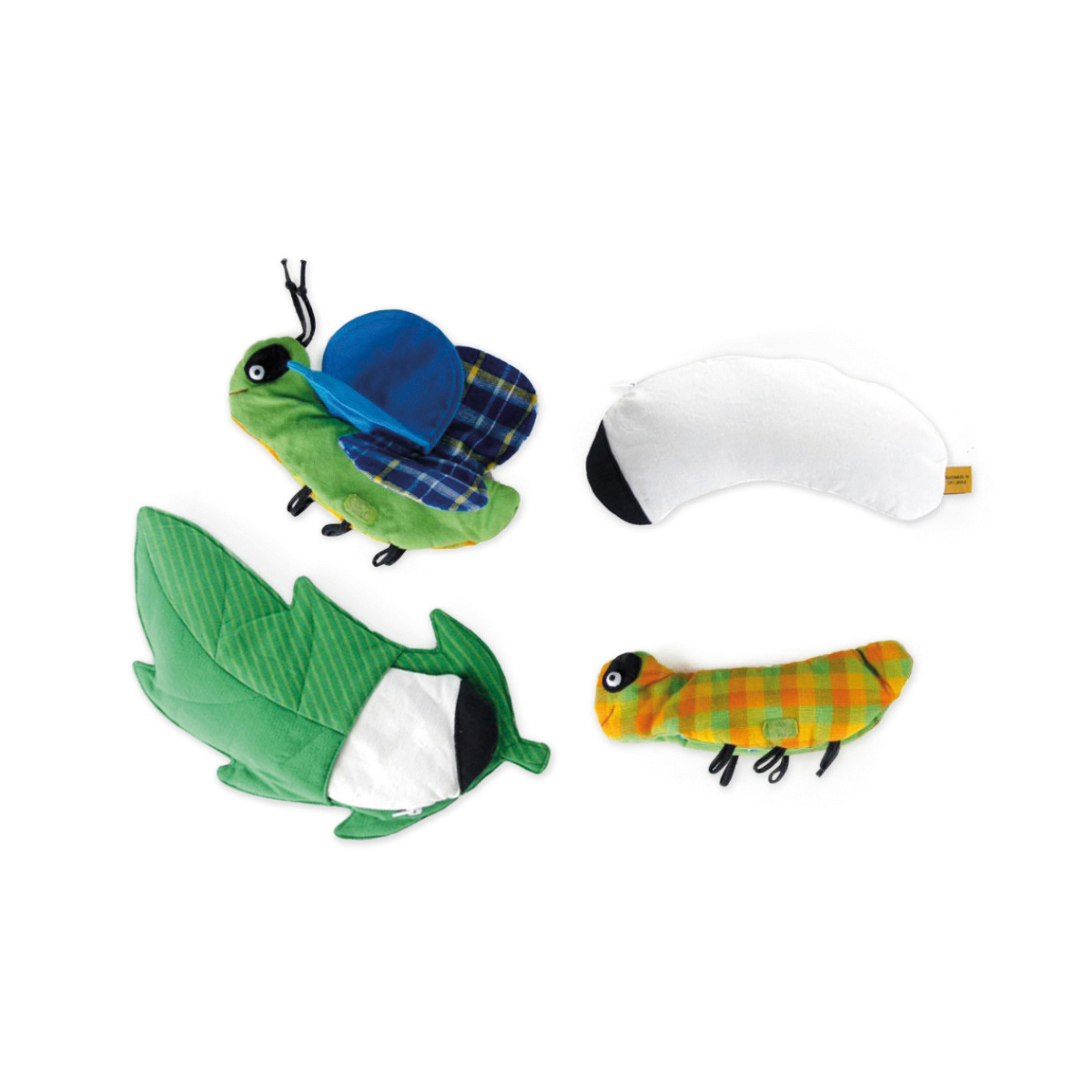 Kuscheltier, Kissen, Schmetterling, Vogel, Nestspielzeug