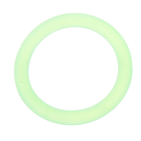 Silicone ring mini Ø 28.5 mm green 376 in stock 