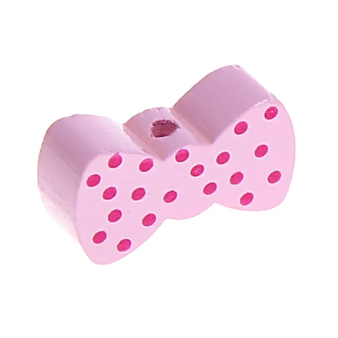 Bow motif bead pink 502 in stock 