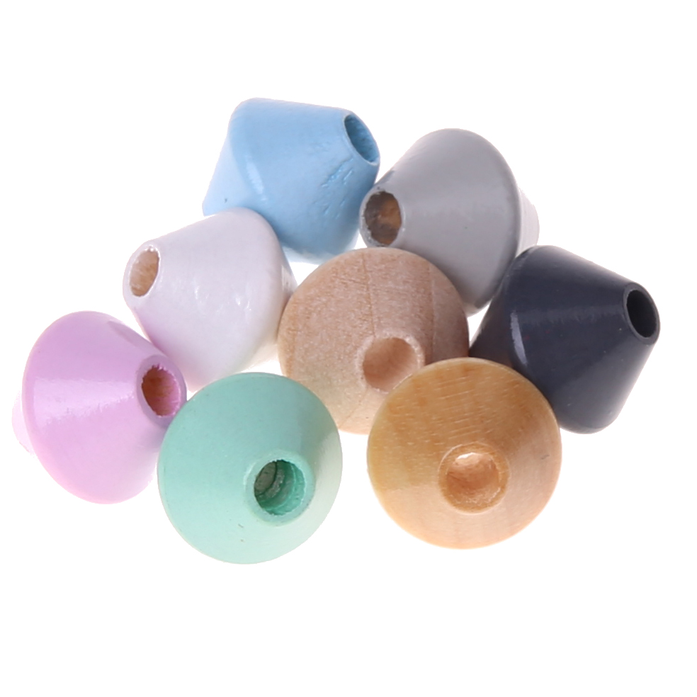 Spinning top beads 12mm - 25 pieces