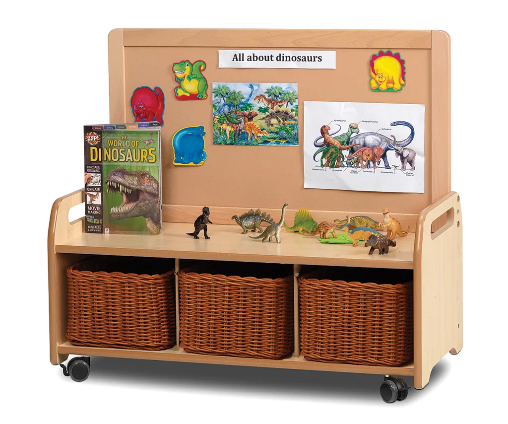 Kinderwerkbank, Dinosaure Spielzeug, Korbenschublade, Wagenrollen, Kinderzimmermöbel, Kinderwerkbank, Dinosaurs Spielzeug, Dinosaurierfiguren, Wandtafel, Aufbewahrungskorb, Kleinkind-Tisch, Dino-Spielset, Aufbewahrungswagen, Waldlaufräder, Skalierungsspie