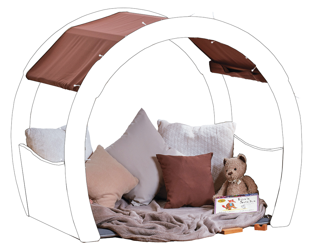 Kinderbett, Zelt, Kuschelnest, Kissen, Teddy, Spielhaus, Kuschelbett, Baldachin, Kissen, Teddy