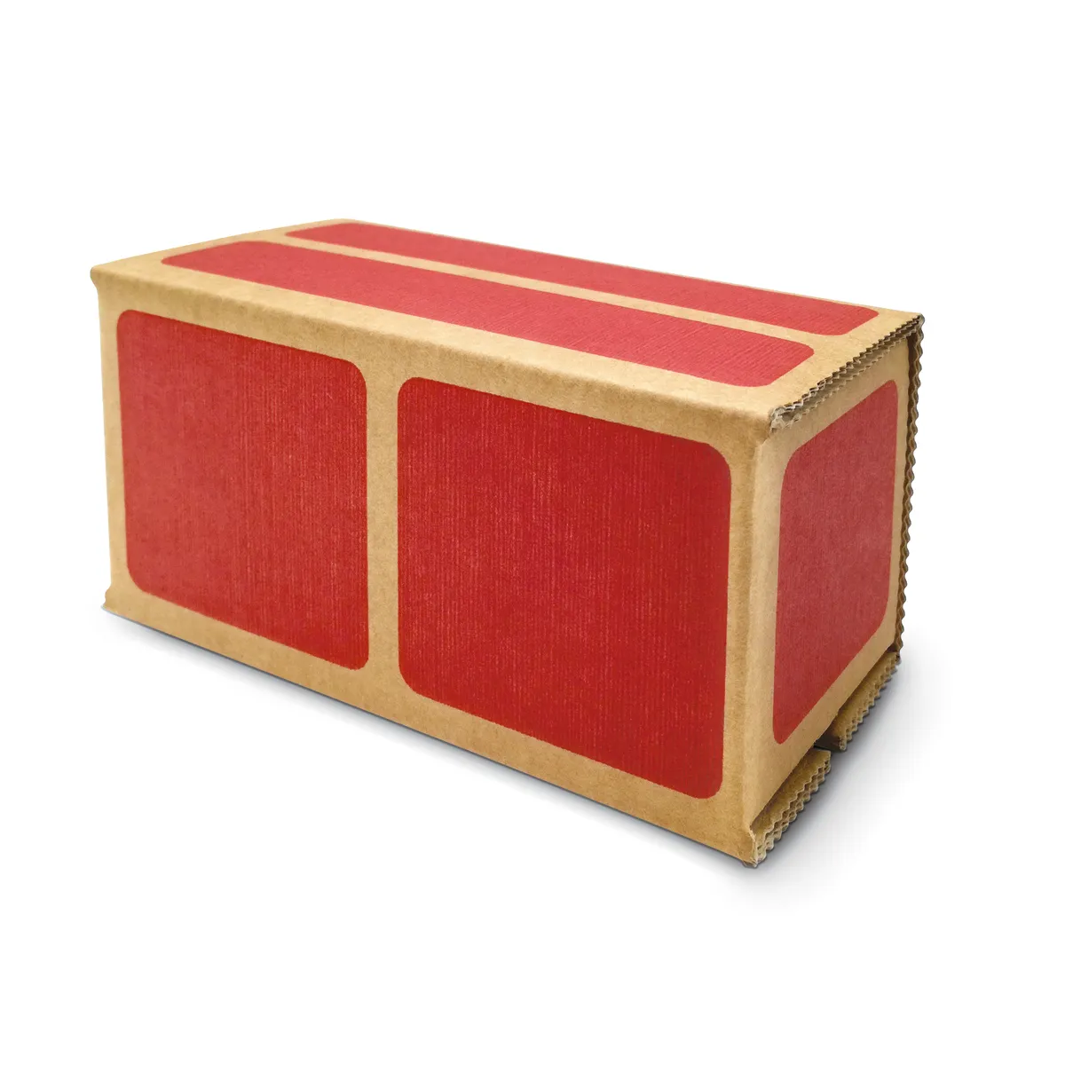 Kartonbox, Lagerbox, rot, 2-teilig, Wellpappe, kartonbox, lieferbox, rot, box, verpackung