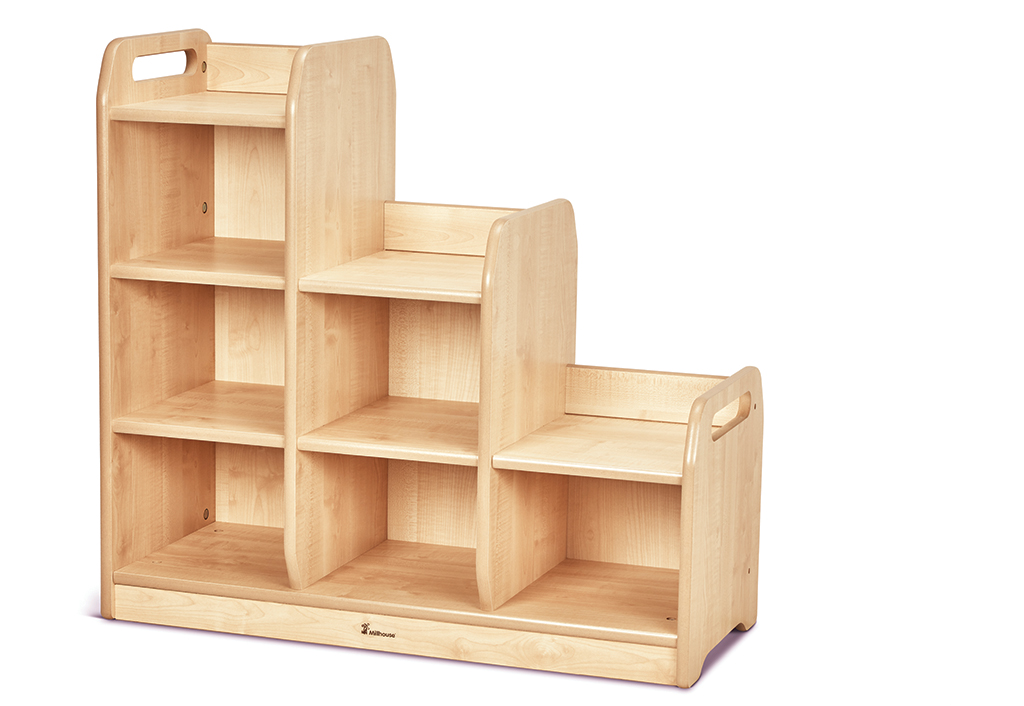 Holzregal, Kinderregal, Aufbewahrung, Regalstufen, Holzwerkstoff, Holzregal, Aufbewahrung, Kinderregal, Stufenregal, Holzregal, Kinderregal, Holzregal, Aufbewahrungsregal, Stufenregal, Holzregal