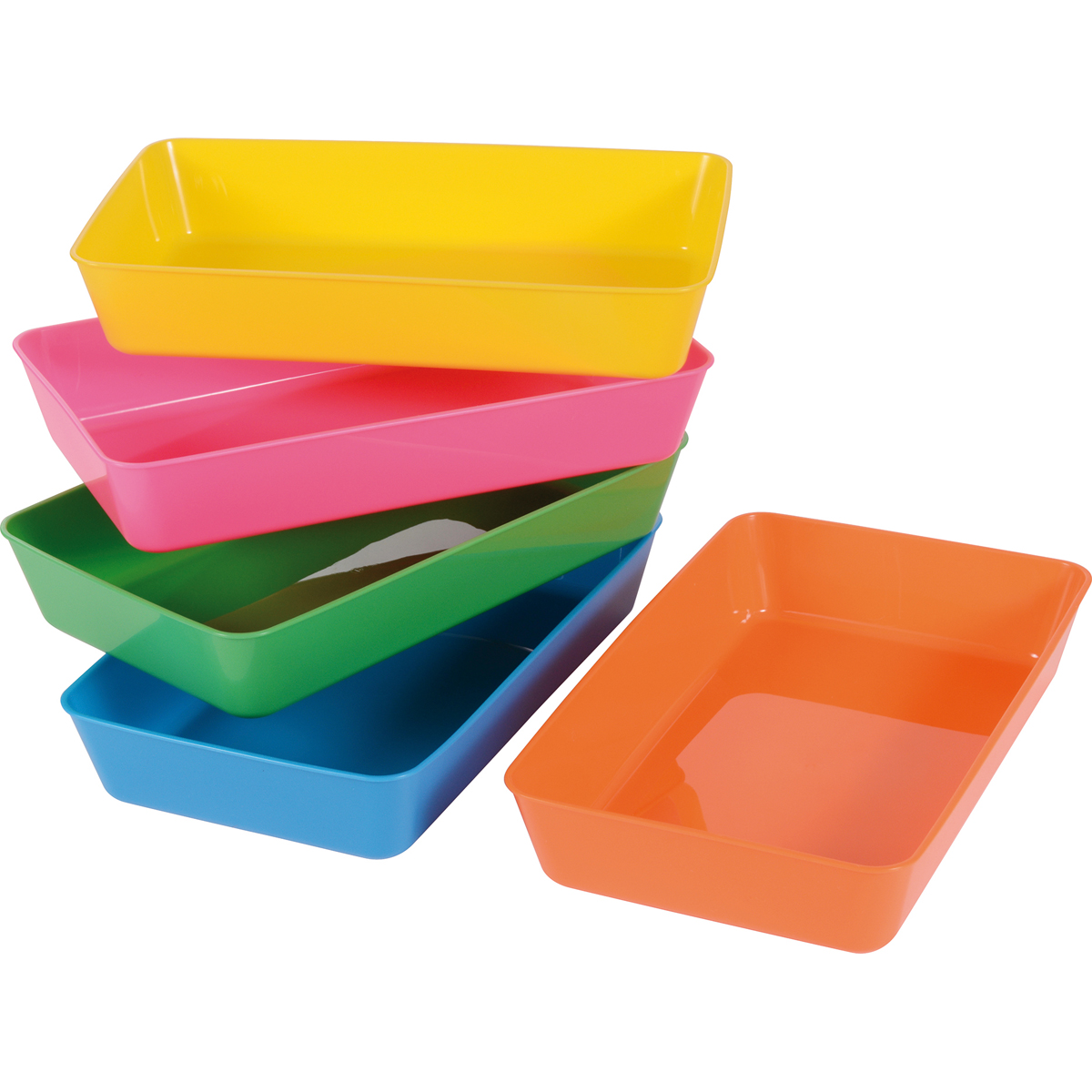 Behälter, Aufbewahrungsschale, Kunststoff, bunt, rechteckig, Aufbewahrungsbehälter, Schale, Plastikbehälter, Bunt, Quadratisch