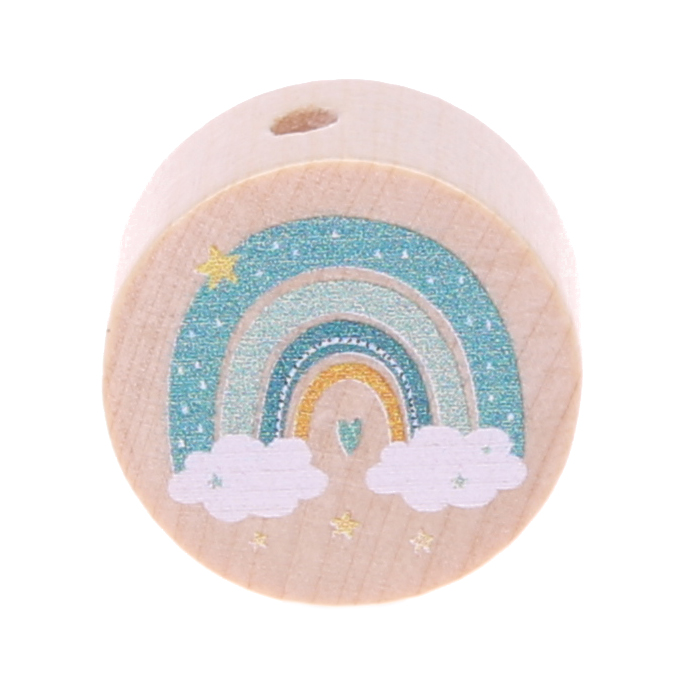 Motif bead rainbow disk mint 14 in stock 