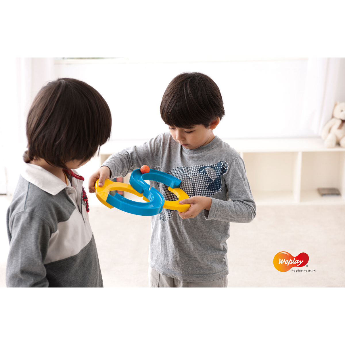 Spielset, Kinder-Spiel, Ringe, Interaktive Spielzeug, sanfte Farben