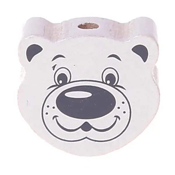 Motif bead bear white 600 in stock 