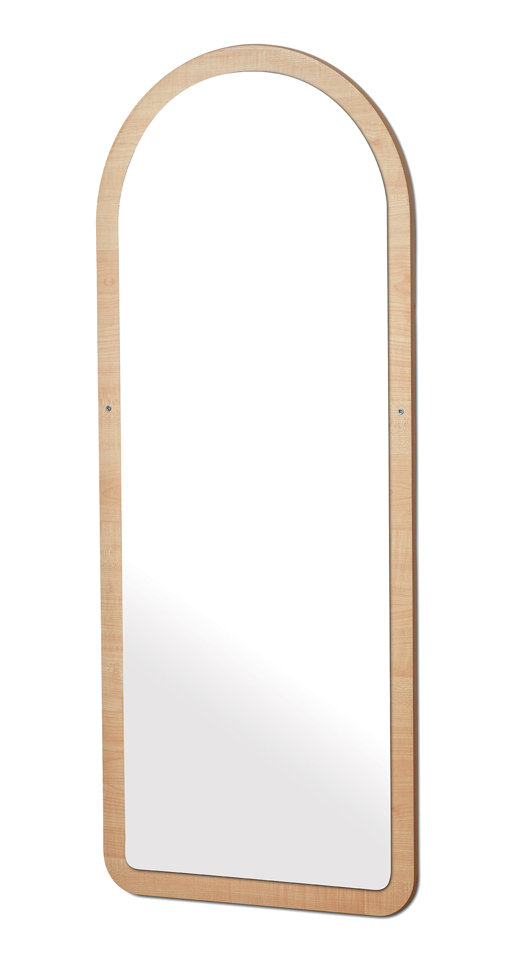  Spiegel, Holzrahmen, Rundbogen, Wandspiegel, Boden Spiegel, Spiegel, Holzrahmen, Spiegelwand, stehend, architektonischer spiegel