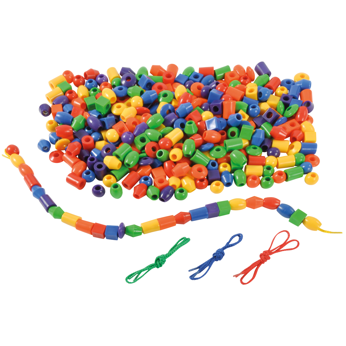 Perler-Perlen, Perlenkunst, bunte Perlen, Schlaufenband, Armband-Set