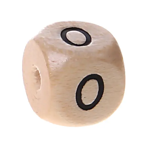 Zahlenperlen 10 mm geprägt 0 308 auf Lager