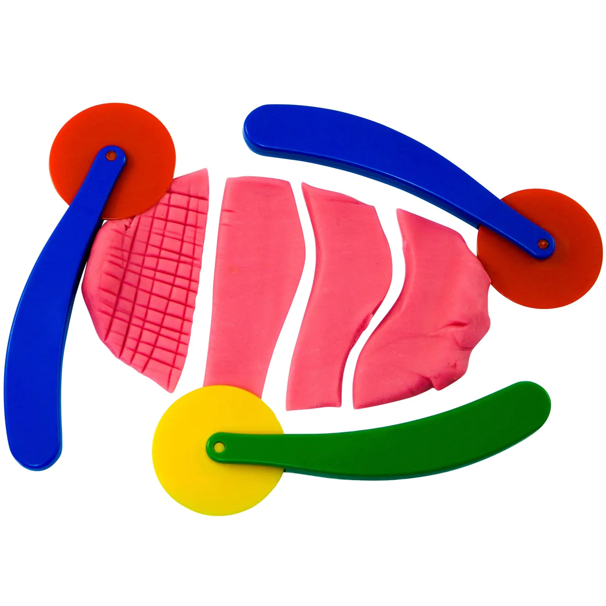 knete, spielzeug, kunststoff, rot, grün, knetspielzeug, knete, rolle, ausstecher, farbenfroh