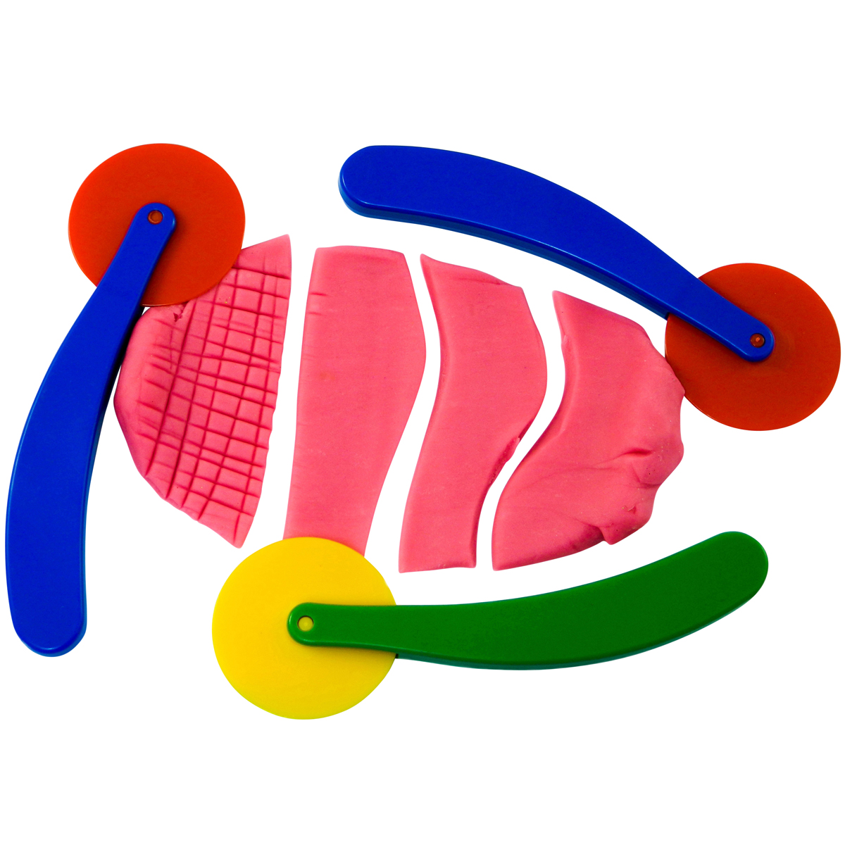 knete, spielzeug, kunststoff, rot, grün, knetspielzeug, knete, rolle, ausstecher, farbenfroh