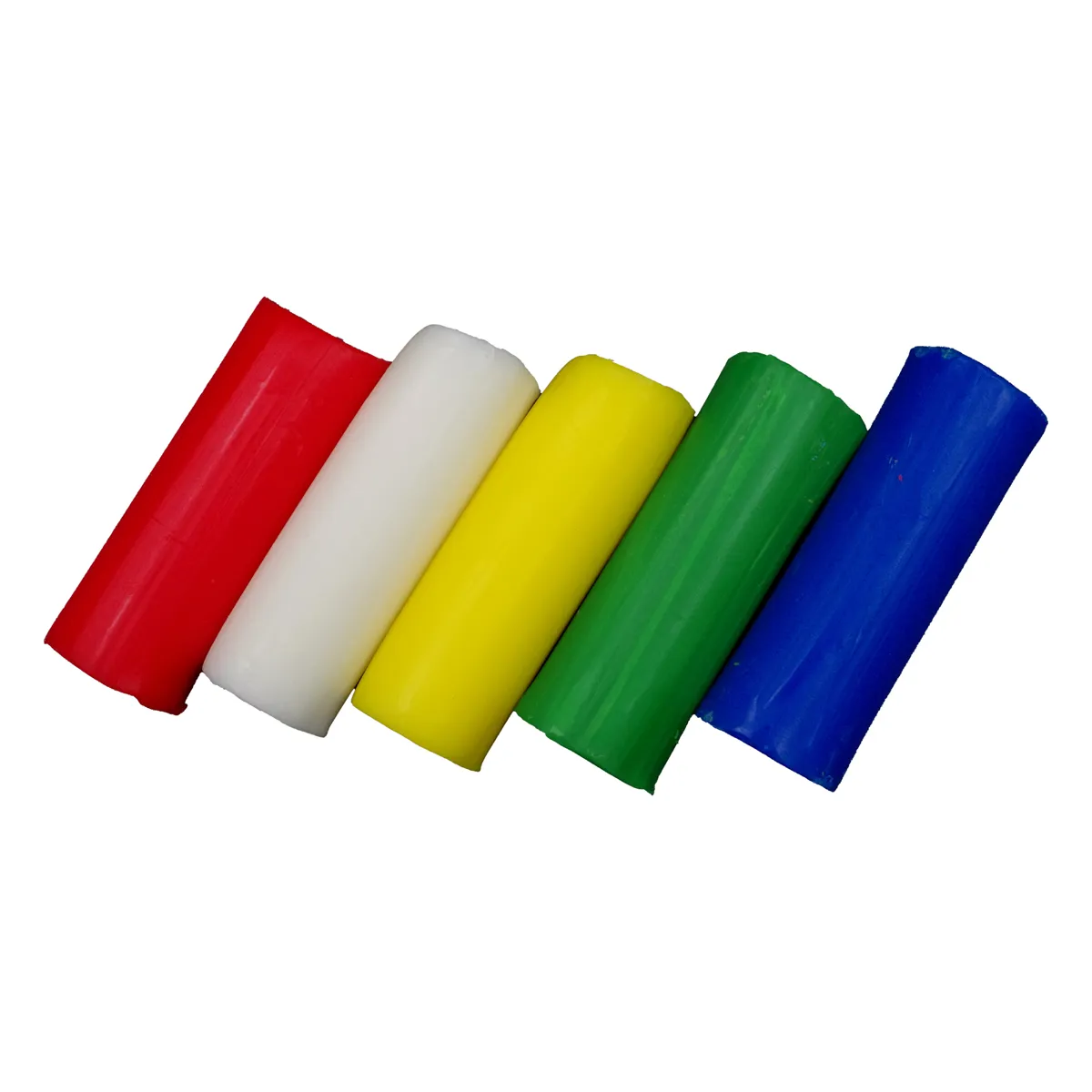 Klebefarbe, Farbige Rollen, Rot, Weiß, Gelb, Kreide, Kreidewürfel, Farbstifte, Farben, Chalks