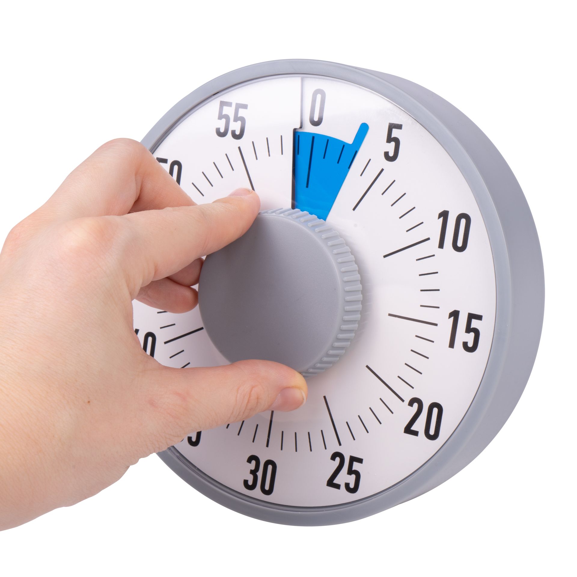 Timer, Küchenuhr, Analogtimer, Schwarz-weiß, Drehknopf, küchentimer, mechanischer timer, Dial, grau, runder