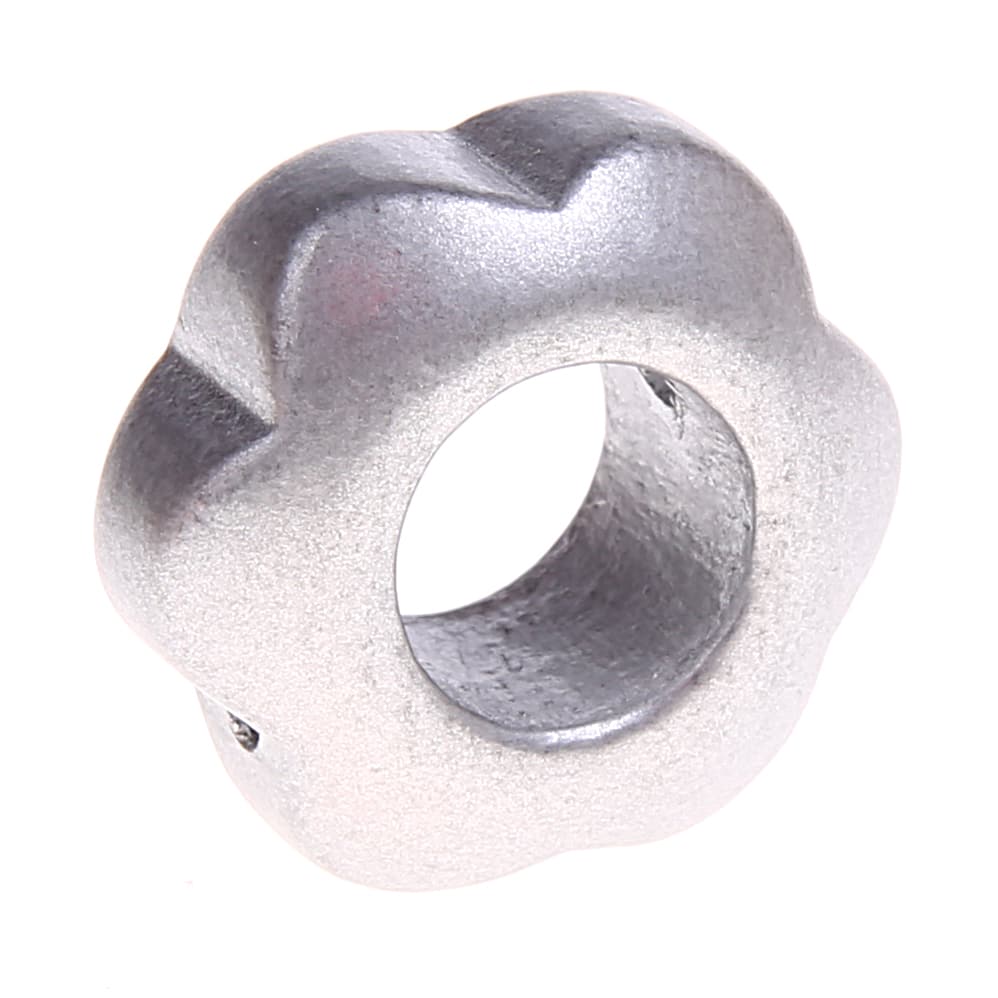 Motivperle Lochblume silber 1440 auf Lager