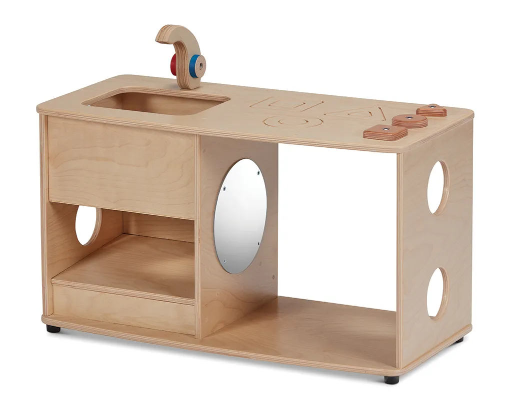 Holzspielzeug, Küche, Kinderküche, Holzspielzeugküche, Lernküche, Holzspielzeug, Küche, Kinderwerkbank, Holzwerkzeug, Spiegelplatte