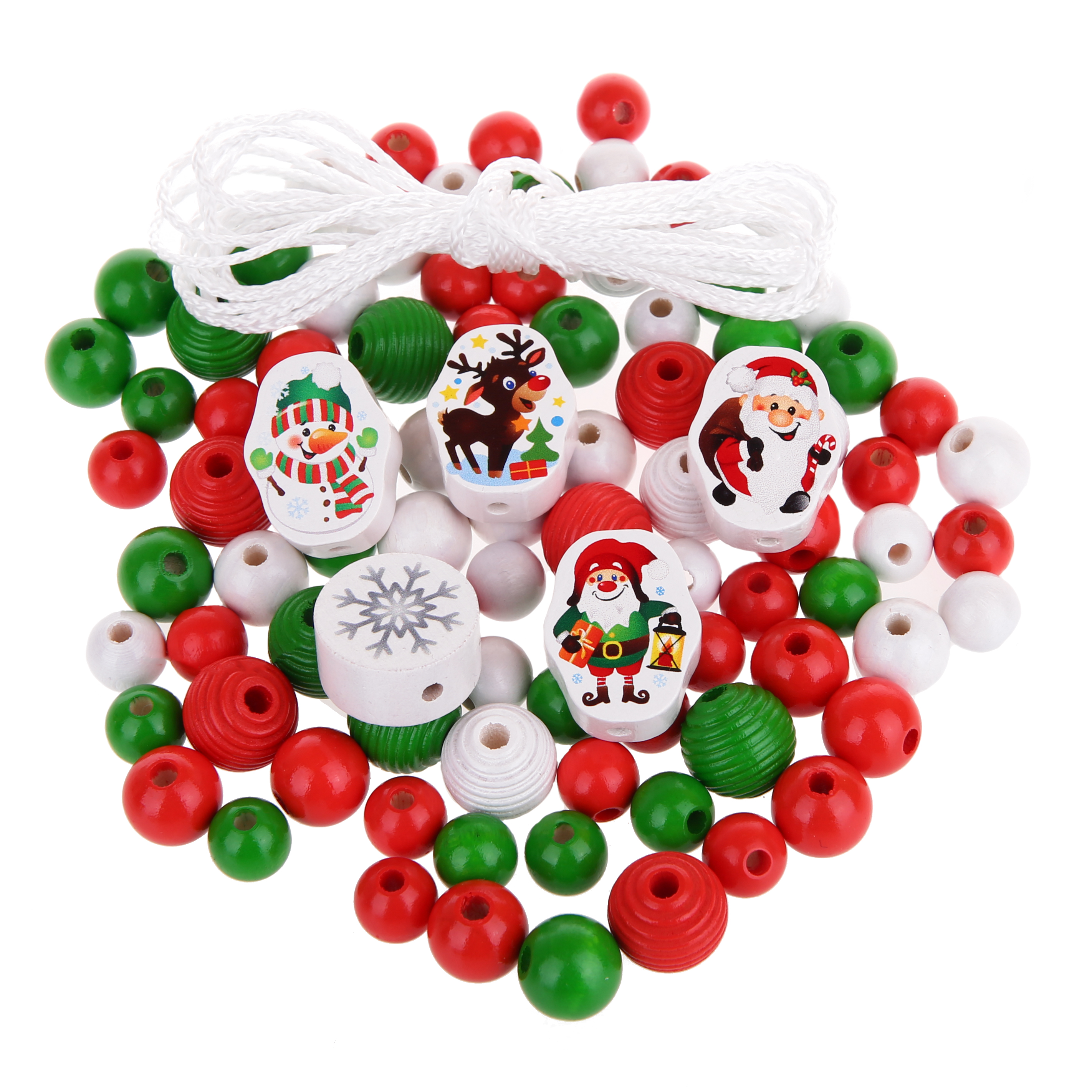 Christmas bead mix