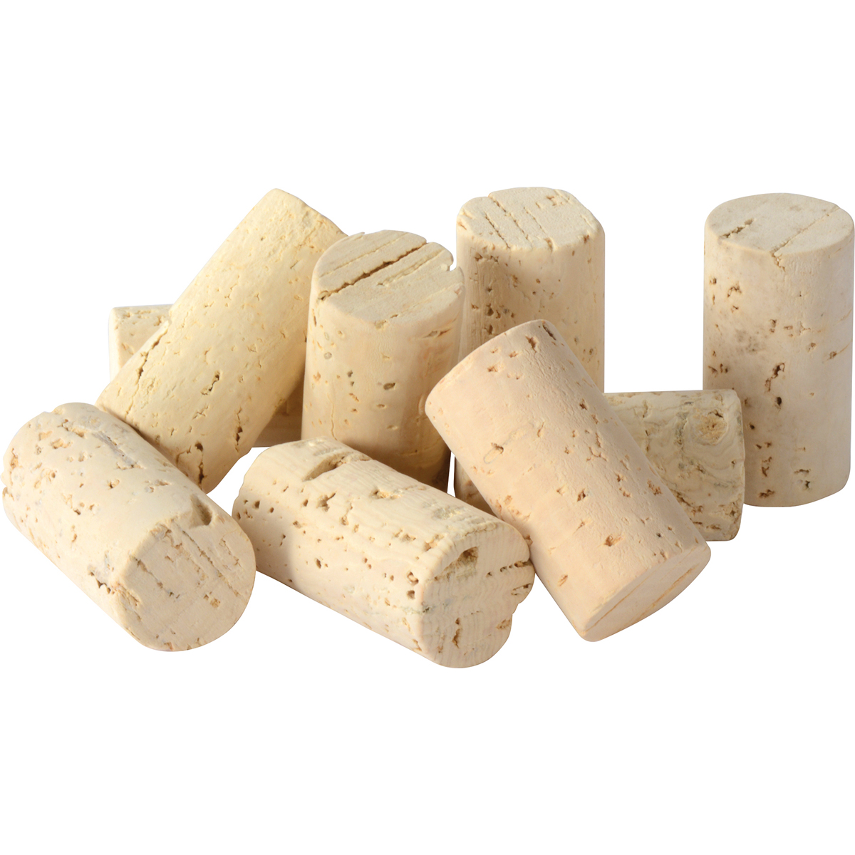 Korken, Weinflaschenkorken, Korkenstücke, Korkenboden, Naturkorken