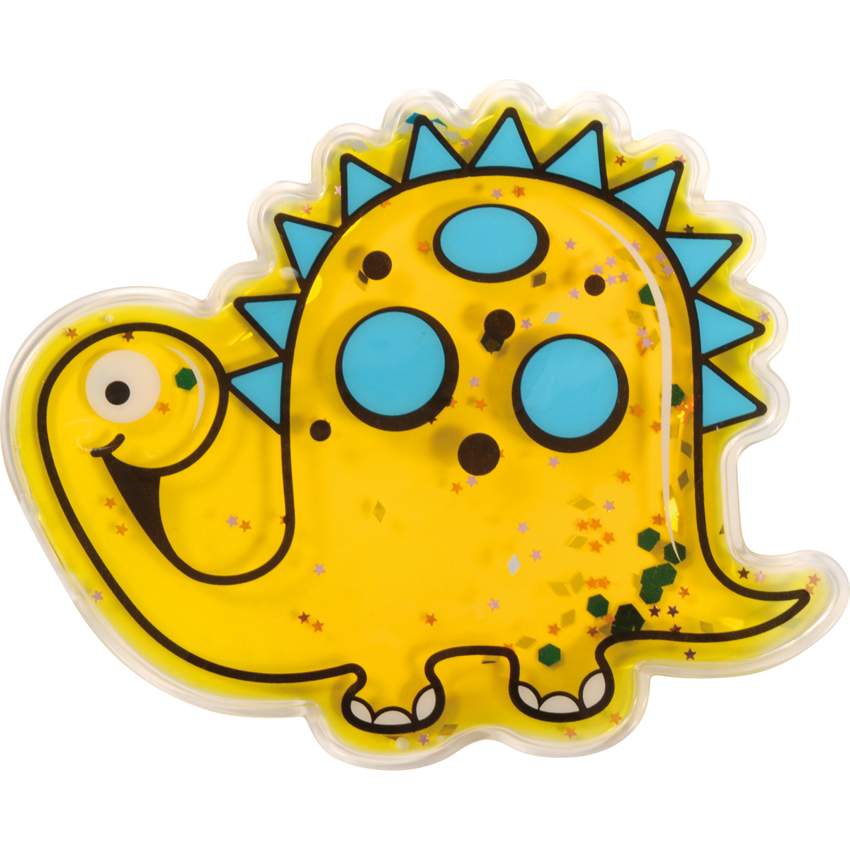 Spielzeug, Sonnenform, Gelb, Glitzer, Emoji