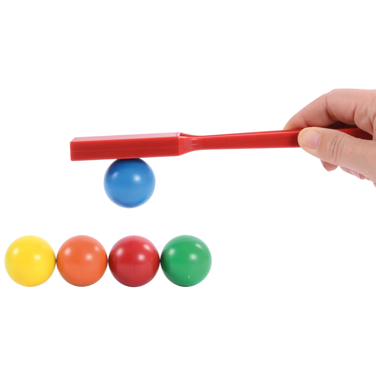 Bälle, bunt, Ballschleuder, Spielzeug, Kunststoff, Ball, Ballsatz, bunte Bälle, Laufspielzeug, Balancierpaddel