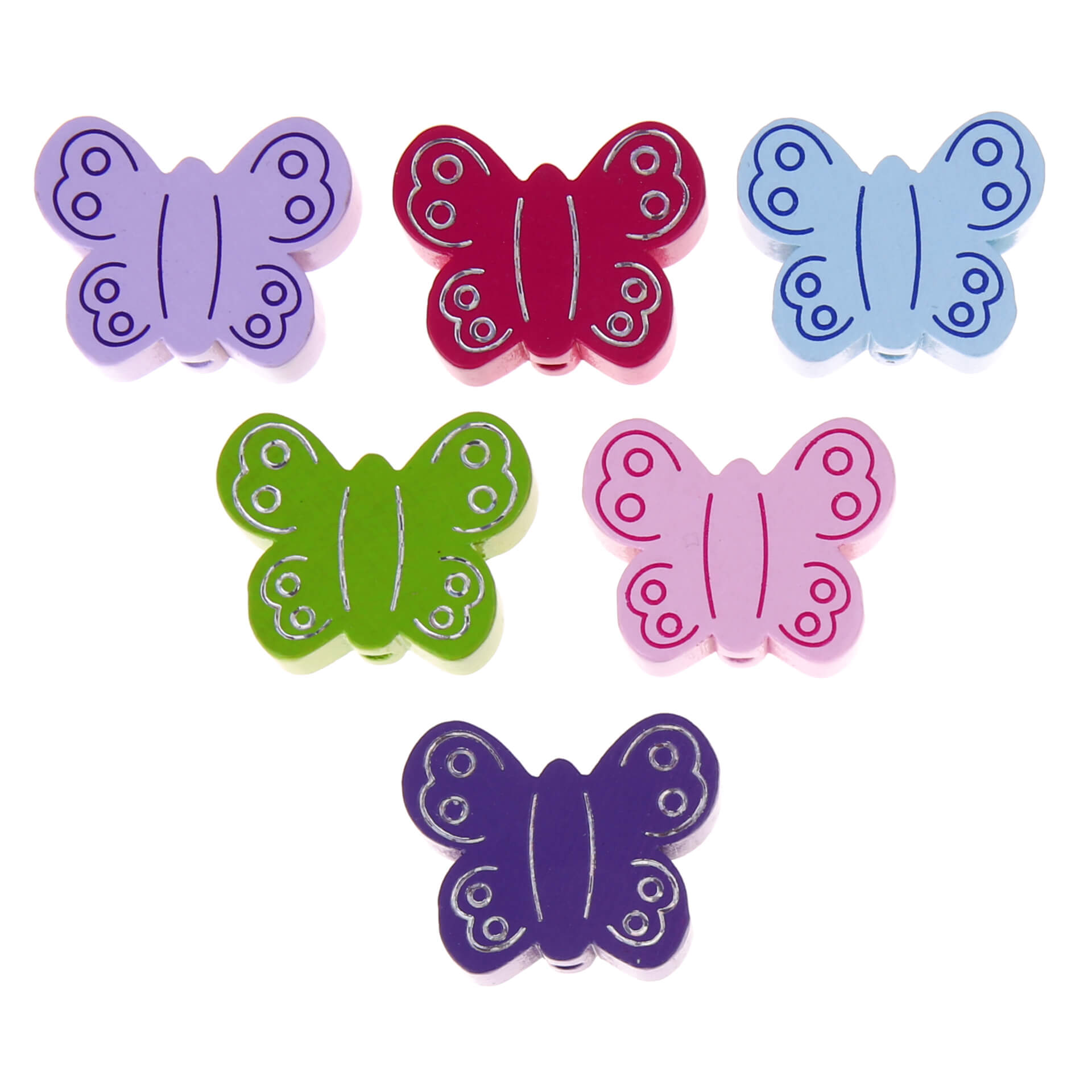 Butterfly II motif bead