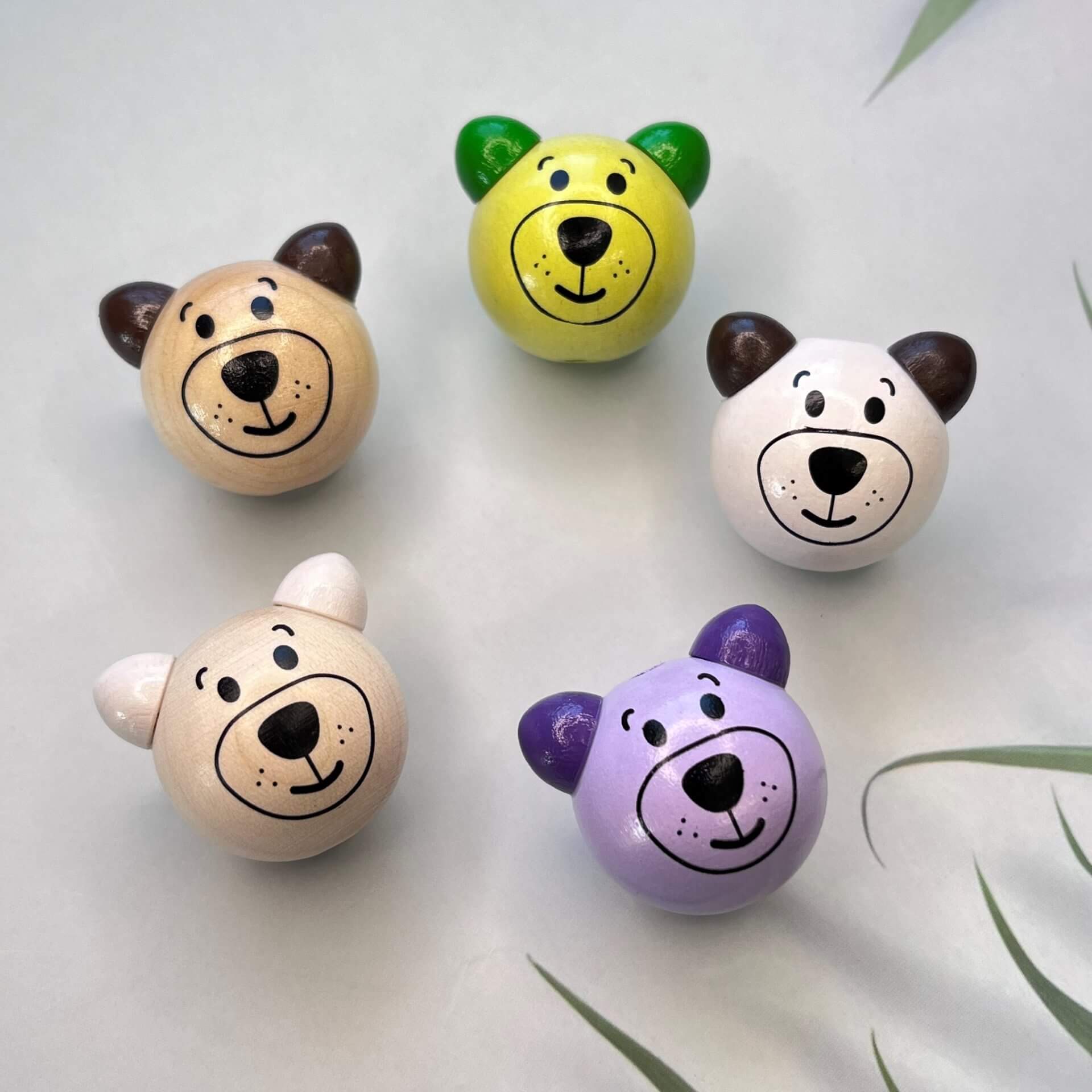 3D bear II motif bead
