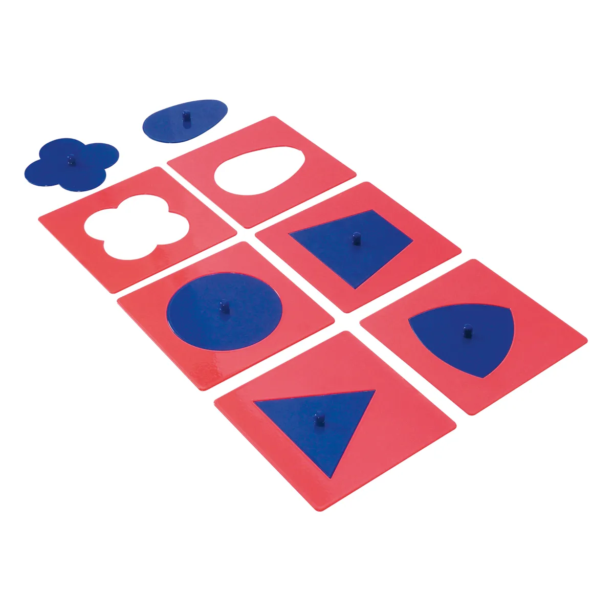 geometrische-fliesen, puzzle-fliesen, rote-fläche, blaue-formen, ineinandergreifende-stücke, geometrisches-puzzle, formen-abgleich, rote-quadrate, blaue-stücke, ineinandergreifende-stücke