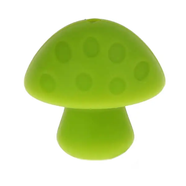 Silikonmotiv Pilz yellow-green 2 in stock 