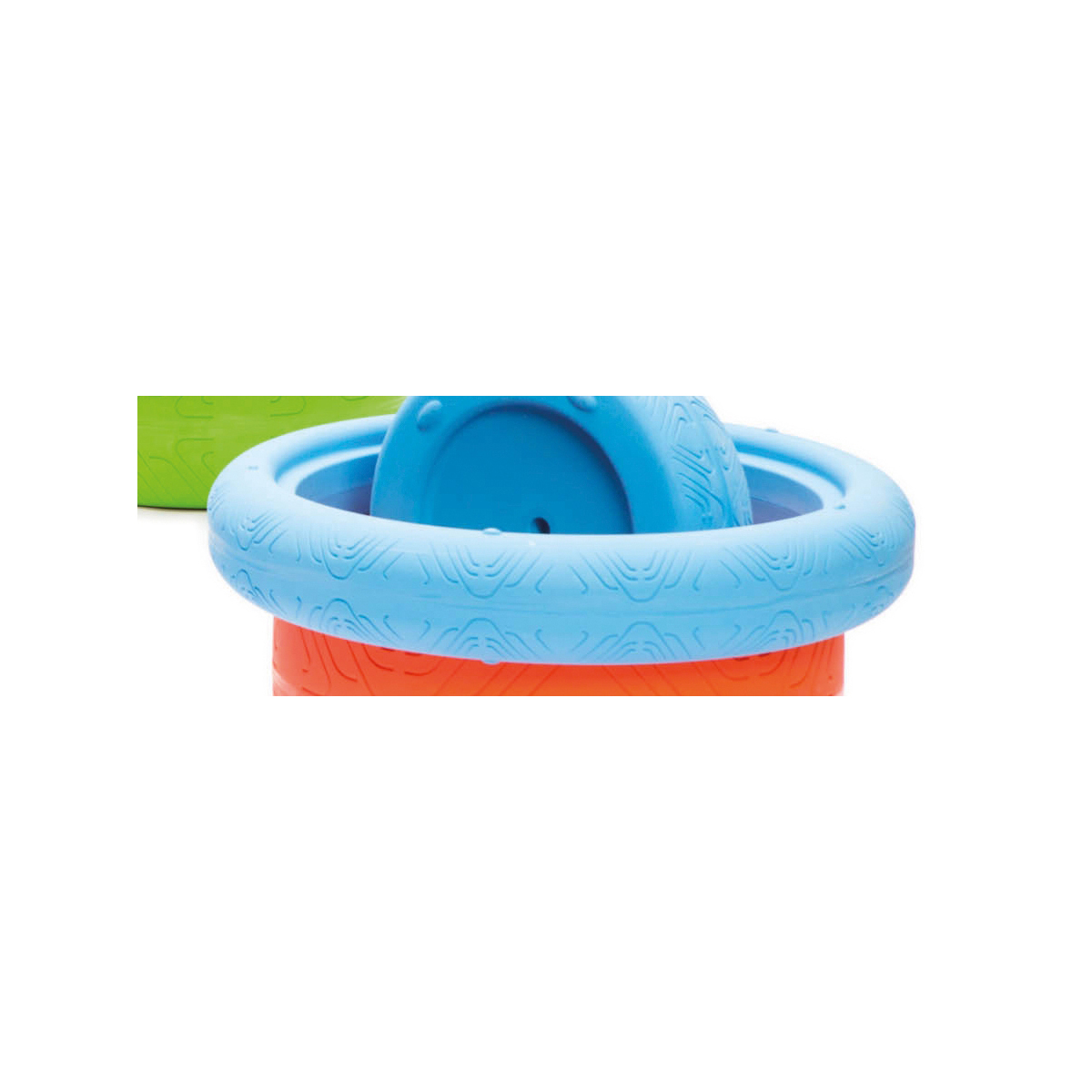 Tubeschutzring, Schutzhülle, Blau, Rot, Gummi