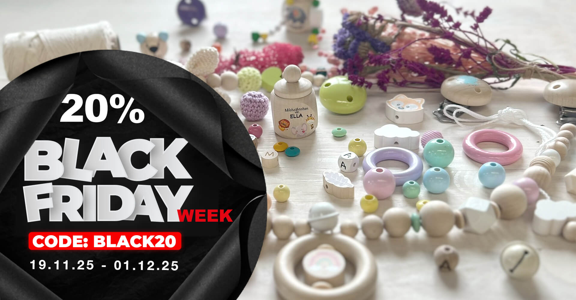 Schnullerketten-Zubehör, Kunsthandwerk