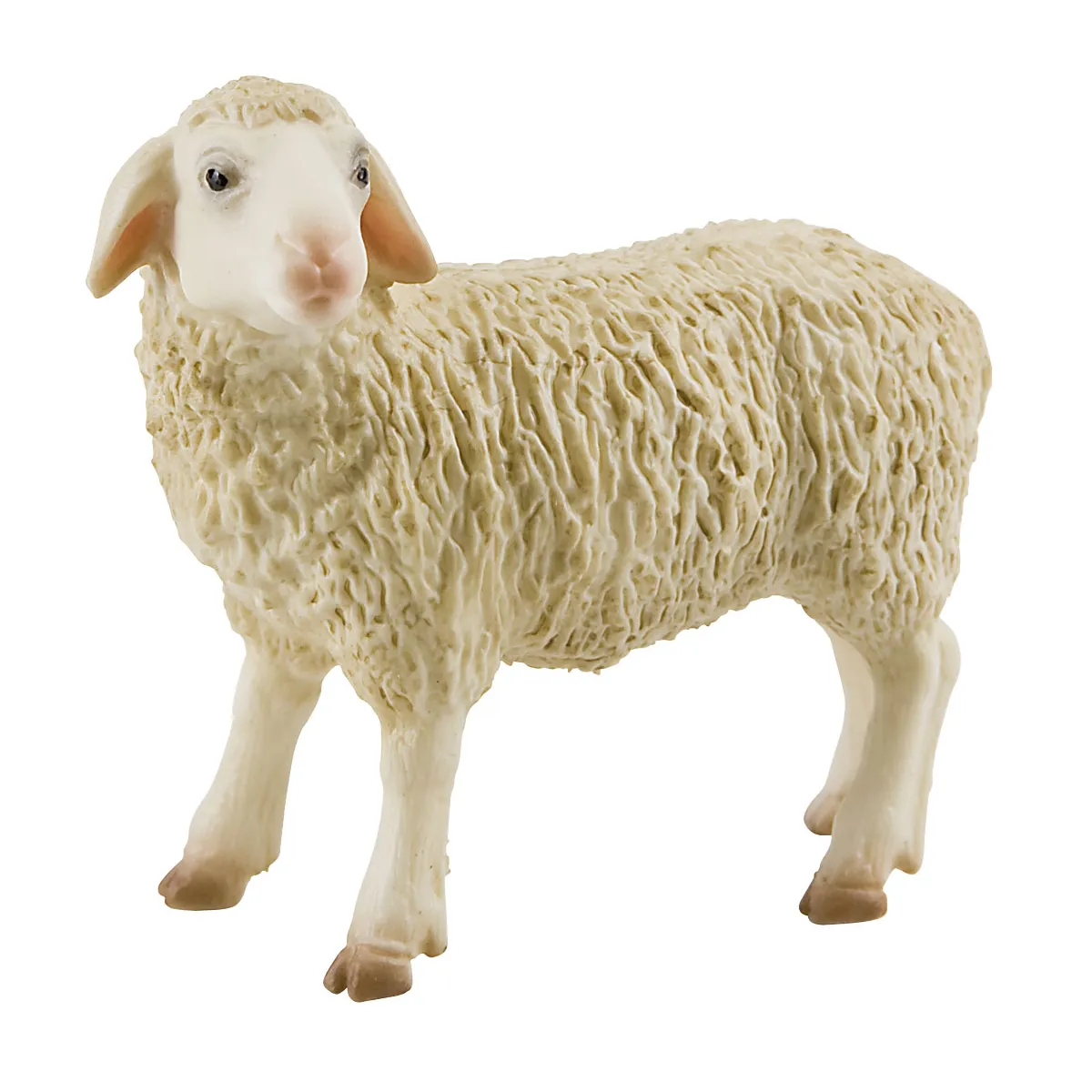 Schaf, Figur, Miniatur, Holzfigur, Lammpferd, Schaf, Figur, Tierfigur, Kunststofffigur, Schafigur