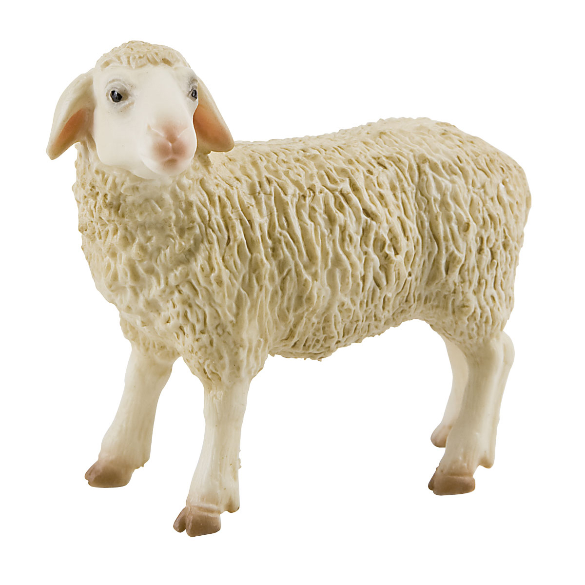 Schaf, Figur, Miniatur, Holzfigur, Lammpferd, Schaf, Figur, Tierfigur, Kunststofffigur, Schafigur