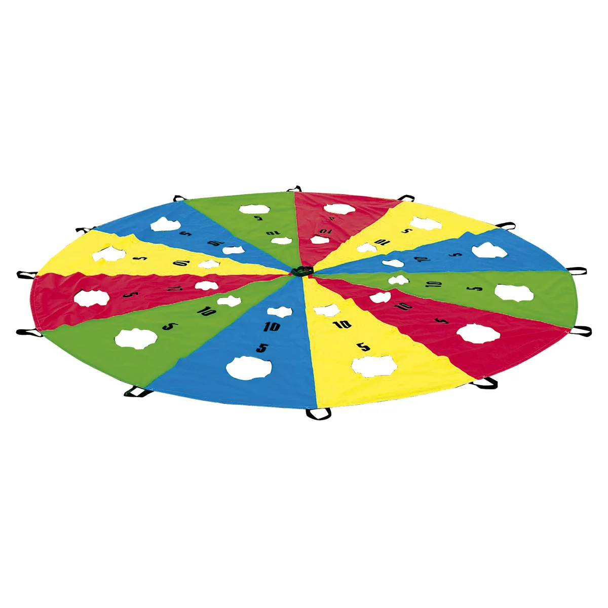 Tragewuzzel, Hindernisbahn, Wendbare Segmente, Farbig, Klettaufhängungen, Wurfspiel, Schnellwurf, Farbenkreis, Turnierdecke, Hundespielzeug-Verfugung