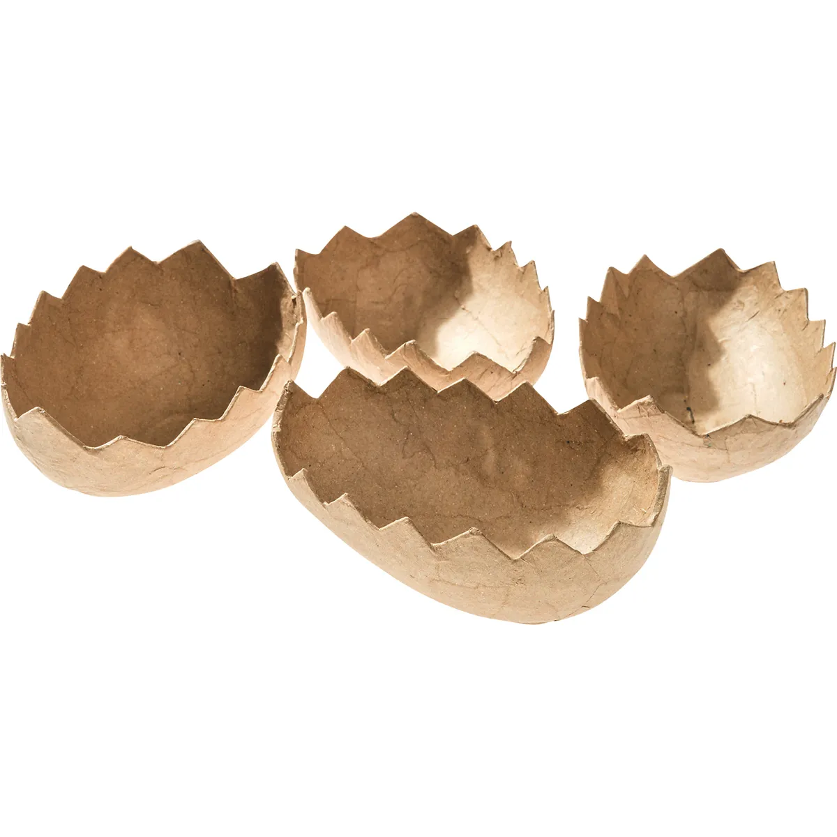 Papier-Schälchen, Kiosk-Schale, Eierform, Naturbraun, Kaffee-/Kafeeinwand?, Papier-Schalen, Kunststofffreies Objekt, Jubel-Schalen, Kleine Schale, Deko-Schale