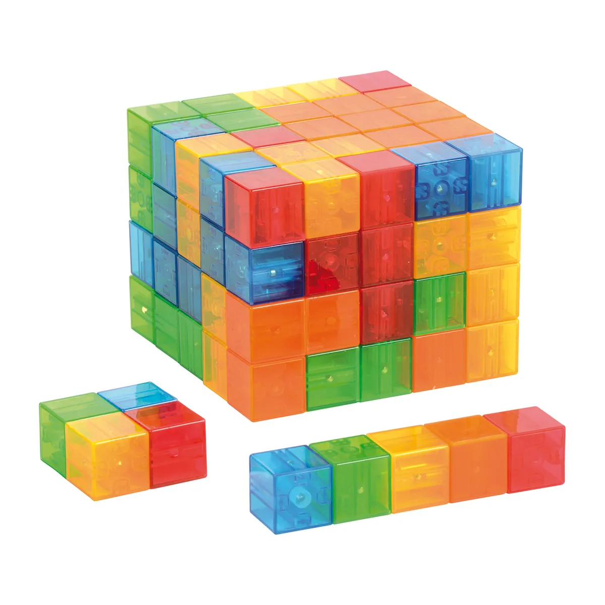 Bausteinwürfel, Bausteine, Klettwürfel, Kunststoffwürfel, Spielwürfel, Konstruktionssteine, Bunte Würfel, Bausteine, Kunststoffsteine, Stapelblöcke