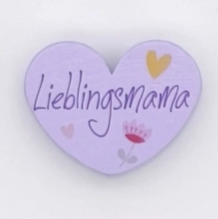 Motif bead heart favorite mom lilac 78 in stock 