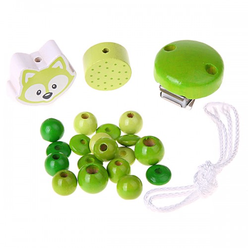 Craft set pacifier chain green II