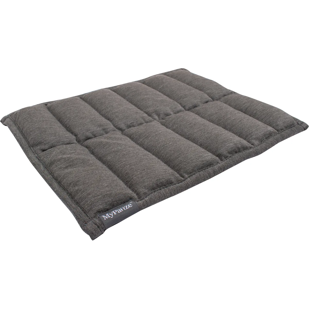 Training pad, Pad, Kissen, Grau, Quiltung, kissen, grau, gepolstert, faux-leinenoptik, matratzenkissen