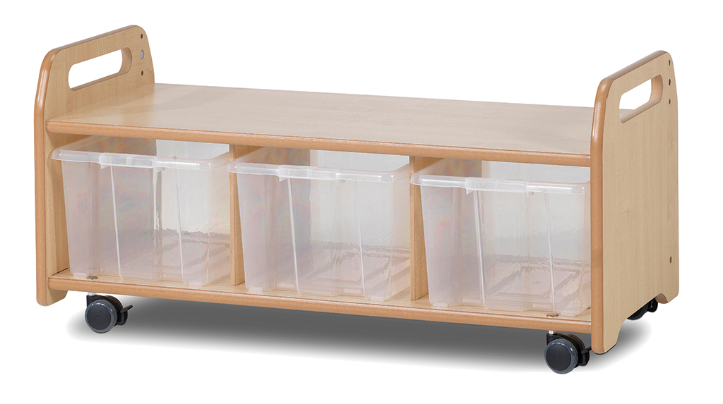 Kindertisch, Spielzeugtisch, Holztisch, Rollwagen, Aufbewahrungskästen, Holzrollwagen, Kinderwagen, Aufbewahrungswagen, Kofferrollwagen, Aufbewahrungsschale