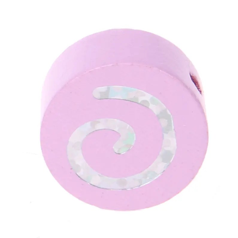 Motif bead glitter spiral on disk pink 1247 in stock 