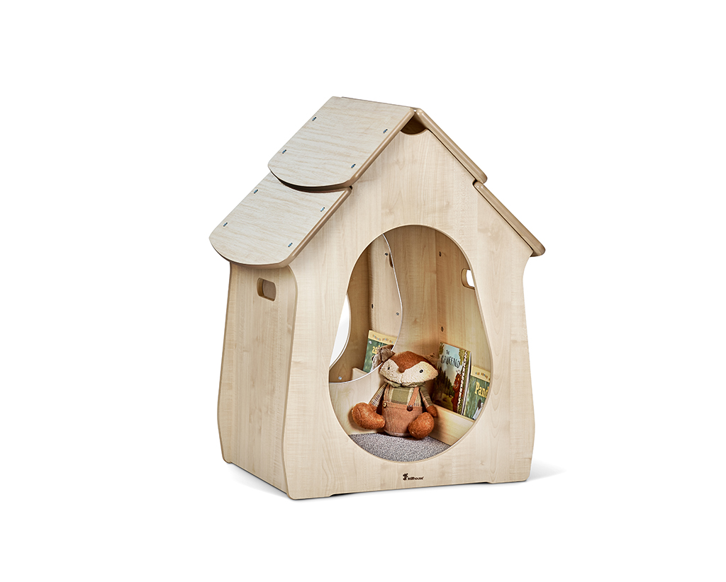 Spielhaus, Kinderzimmer, Holzspielzeug, Puppenhaus, Lesekissen?, Spielhaus, Holzhaus, Kinderzimmer, Lesekuscheltier, Regalhalterung