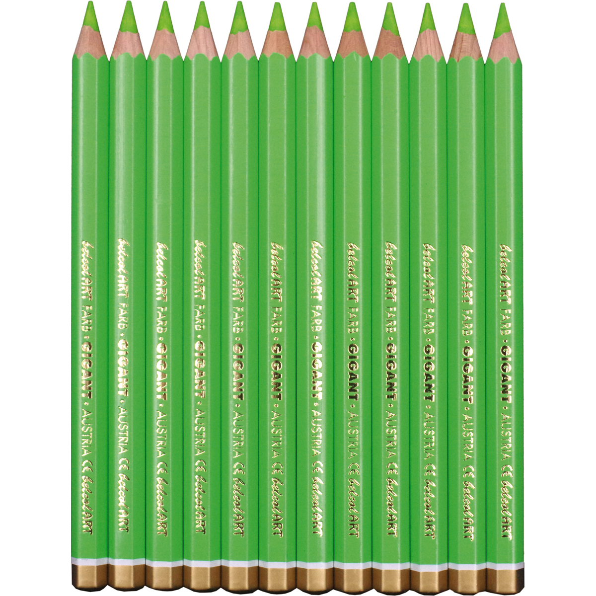 Buntstifte, Buntstift, Holzstift, Grün, Kunstbedarf