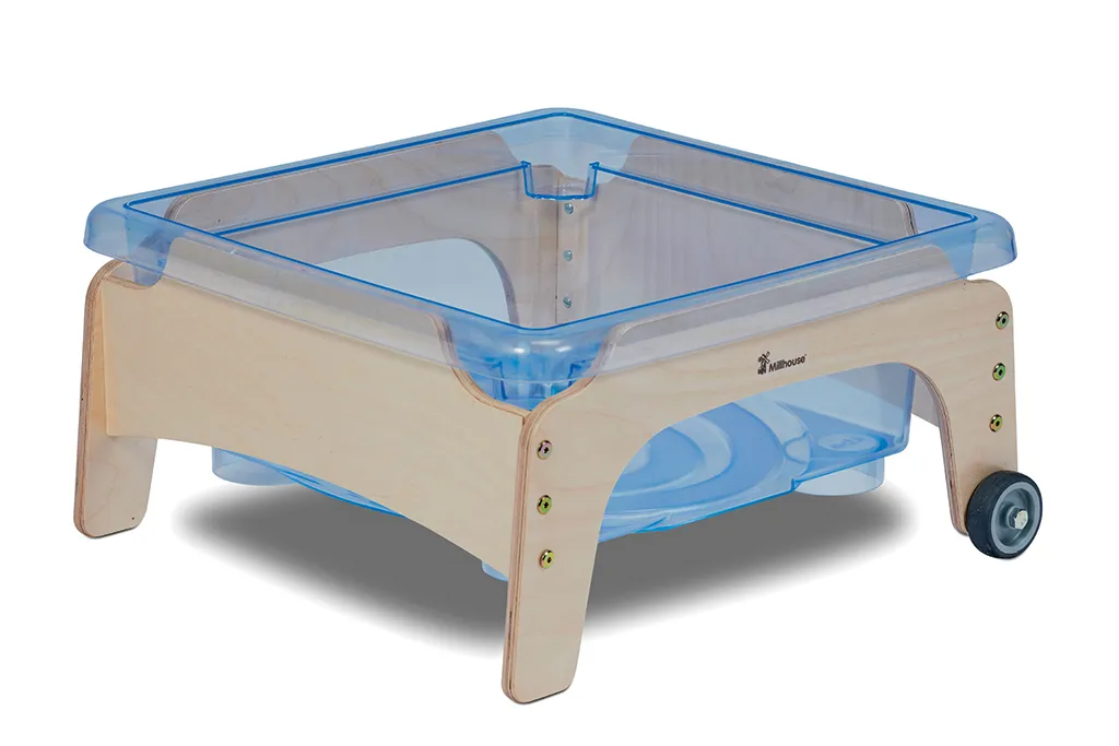 Kinderbett, Babybett, Holzgestell, Rollbahnbett, Wagenrollen, Kinderbett, Babywiege, Holzgestell, Räder, Transparenter Deckel