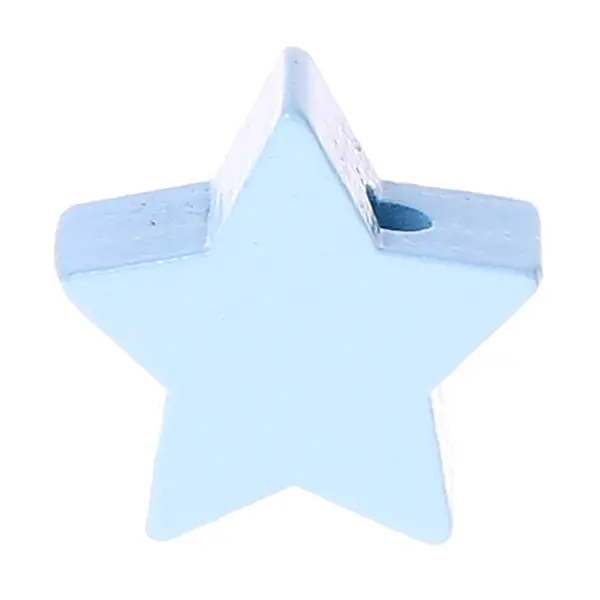 Motivperle Stern mini babyblau 1970 auf Lager